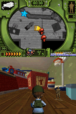 Army Men Soldiers of Misfortune screenshot 3 for Nintendo DS